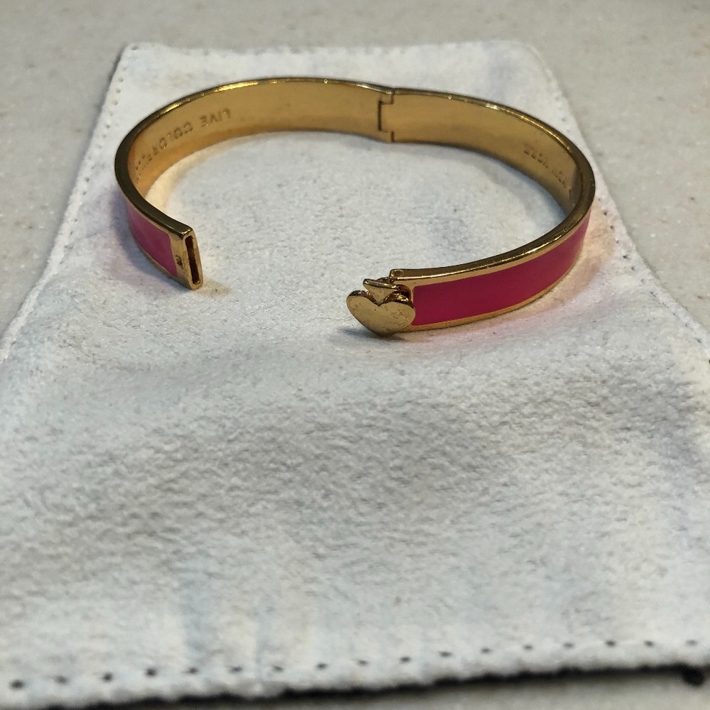 Enamel Kate Spade Bangle